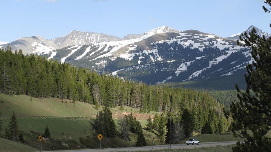 Driving from Denver to Vail